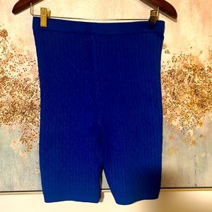 Sweater shorts and top